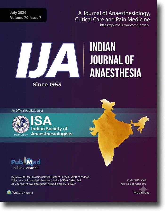 Indian Journal of Anaesthesia