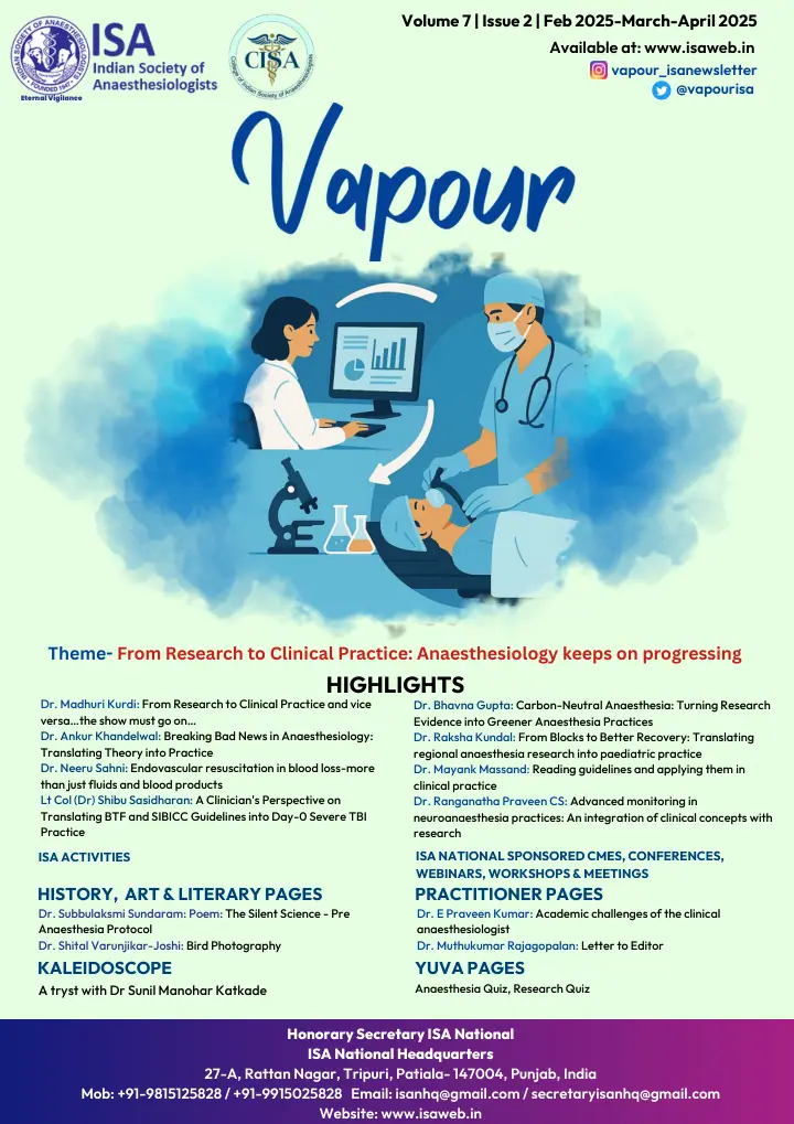 Newsletter Feb-March-April 2025 cover