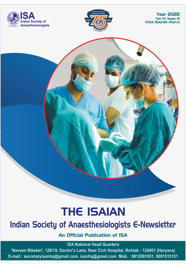 The ISAian 2022 (YUVA ISACON 2022 Part-1) cover