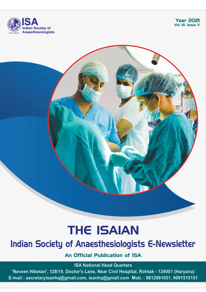 The ISAian 2021 (NOVEMBER - DECEMBER) cover