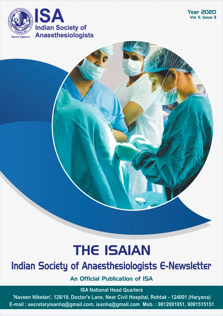 The ISAian 2020 (JULY-SEP), cover