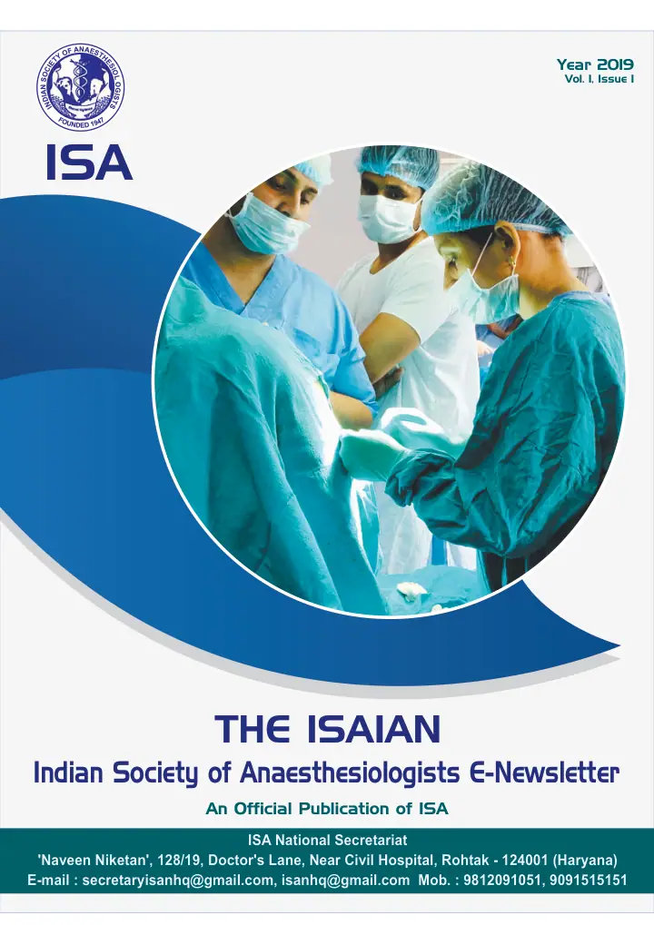 The ISAian Aug 2019 cover