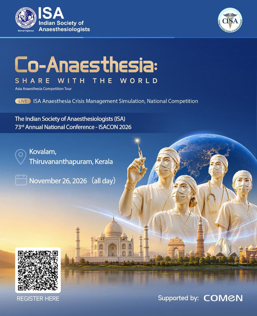 Co-Anaesthesia: Share with the World - India National Final Asia Anaesthesia Simulation Competition Tour